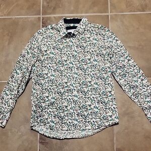 John Lennon Button Up